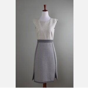 J.Crew Mixed Tweed Diamond Print Sheath Dress – NWT – Size 8